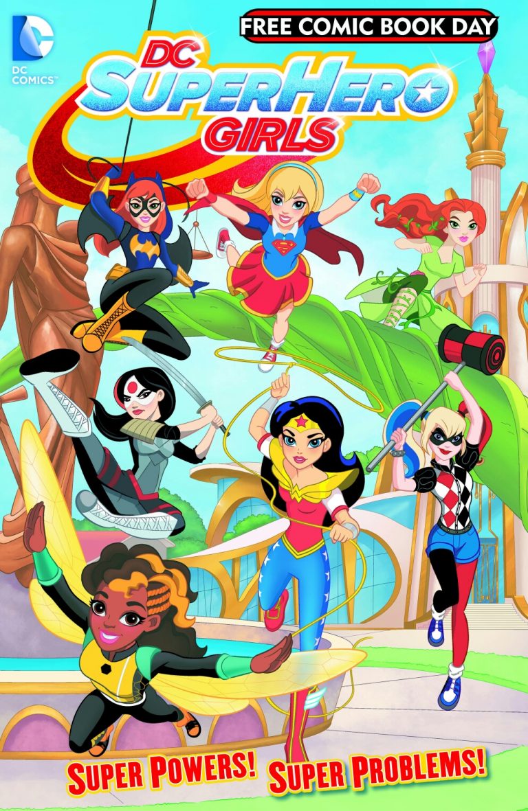 Thank You Nancy Spears at DC Entertainment for our AWESOME Full page Comics4Kids INC advertisement in DC SuperHero Girls FCBD comic!! 200,000 copies !! 