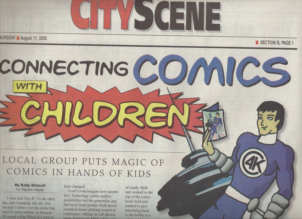 Connecting Comics with Children! 